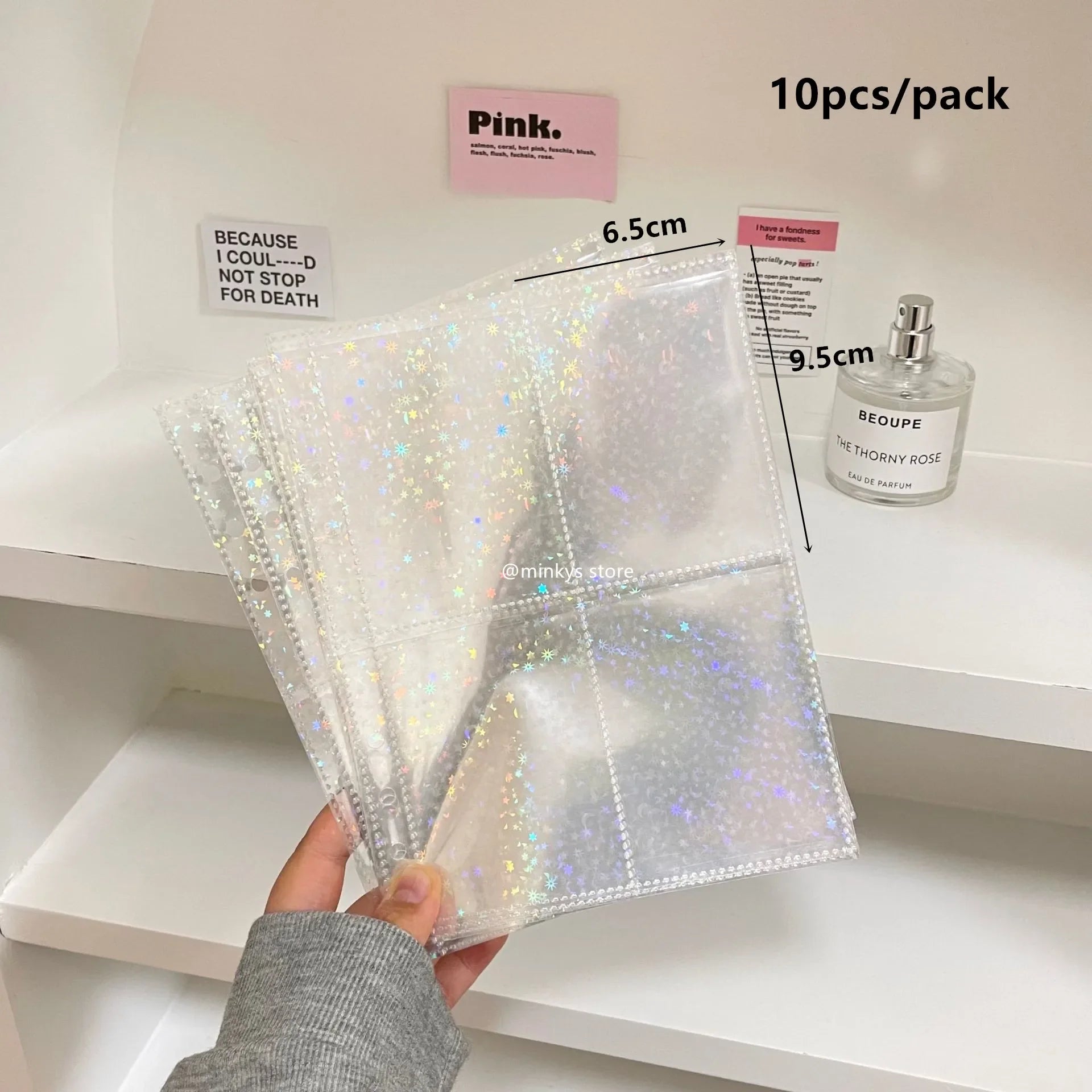 Album Collector "Starry Night" – Classeur A5 Kpop en Cuir PU Original ✨📸