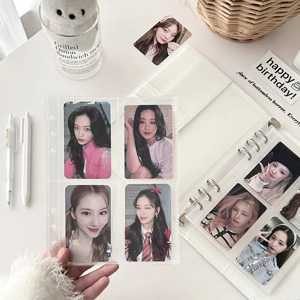 Album Collector "Starry Night" – Classeur A5 Kpop en Cuir PU Original ✨📸
