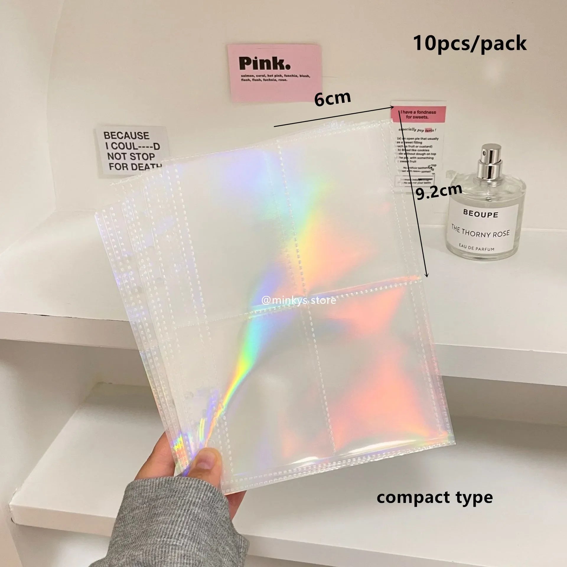 Album Collector "Starry Night" – Classeur A5 Kpop en Cuir PU Original ✨📸
