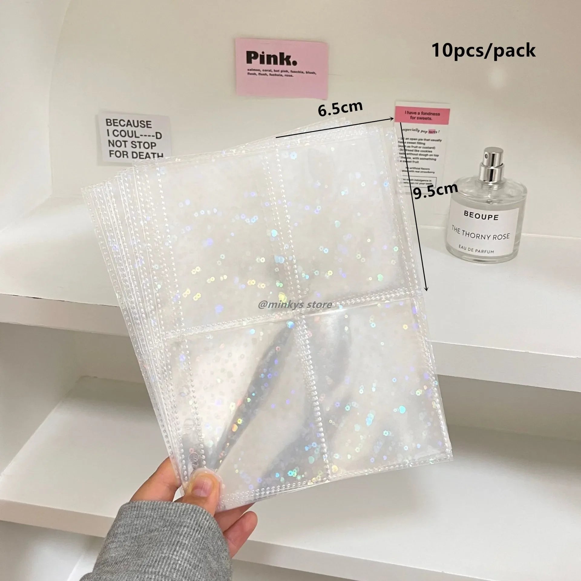 Album Collector "Starry Night" – Classeur A5 Kpop en Cuir PU Original ✨📸